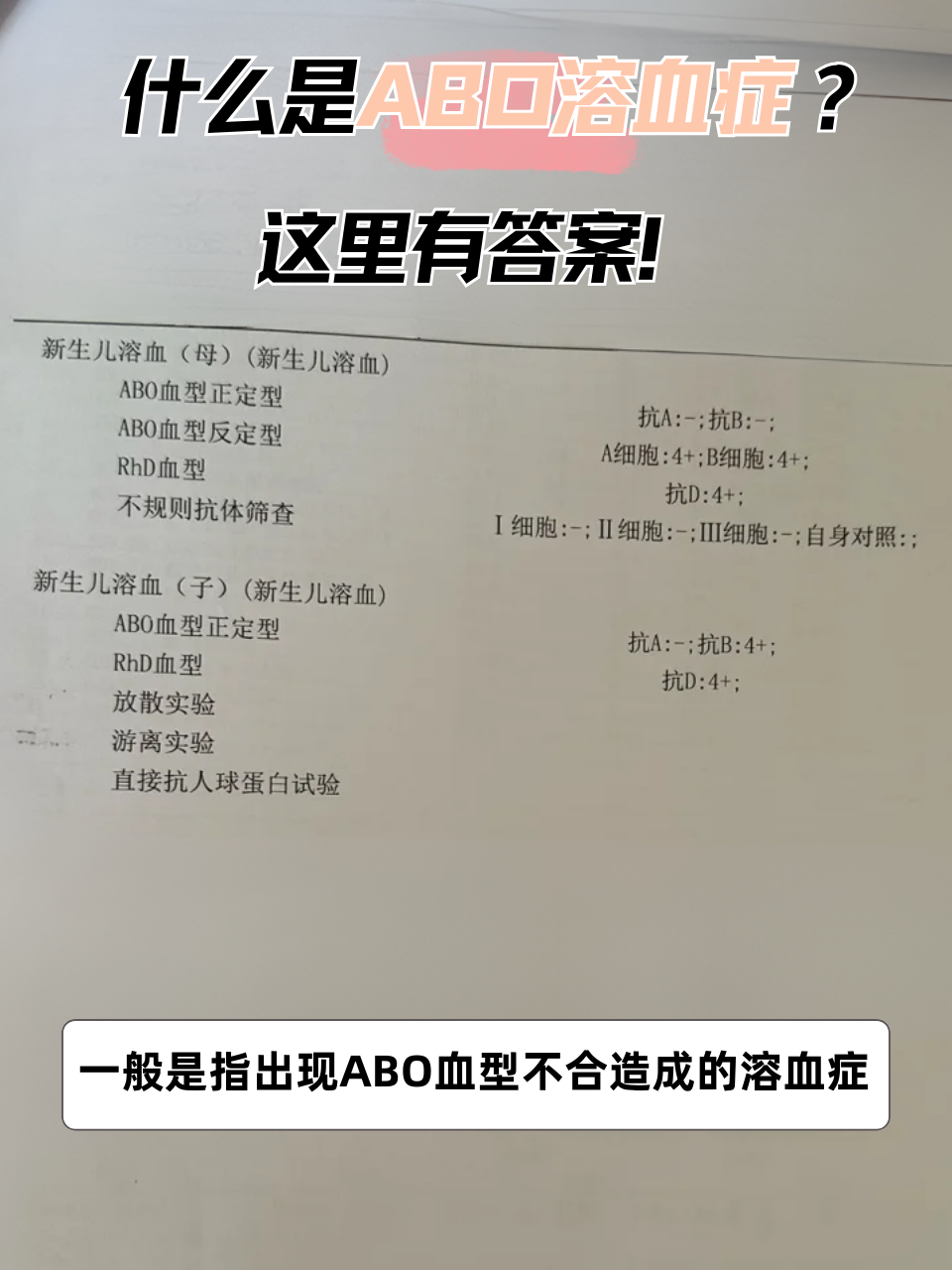 ab型rh阳性
