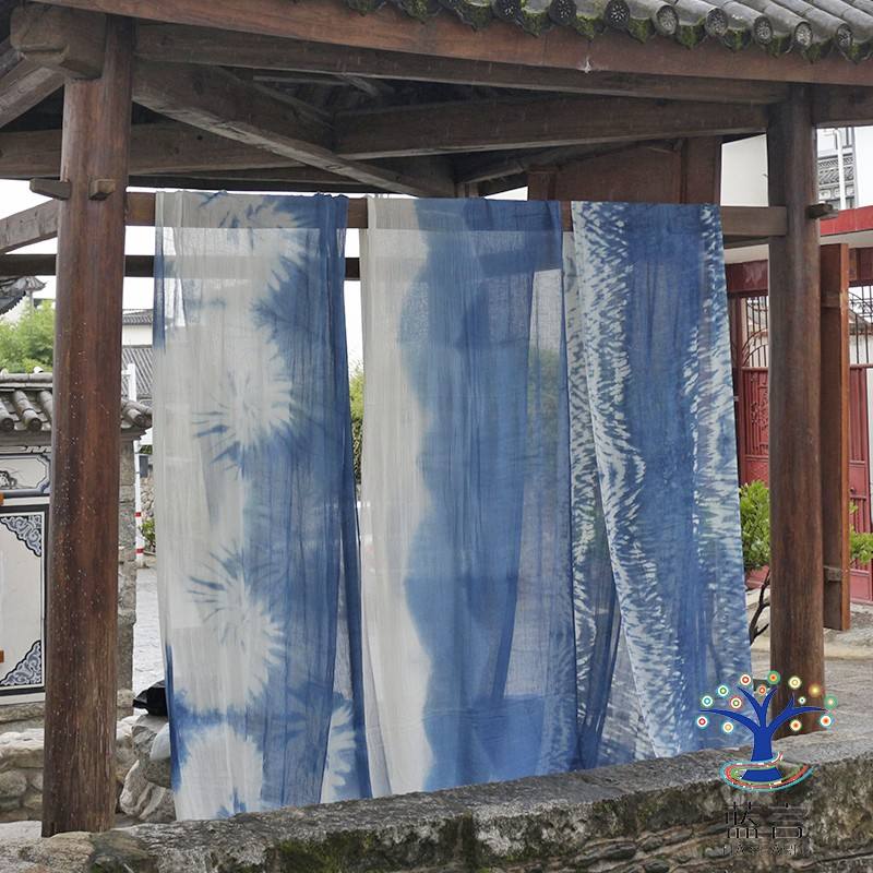 纱布蓝