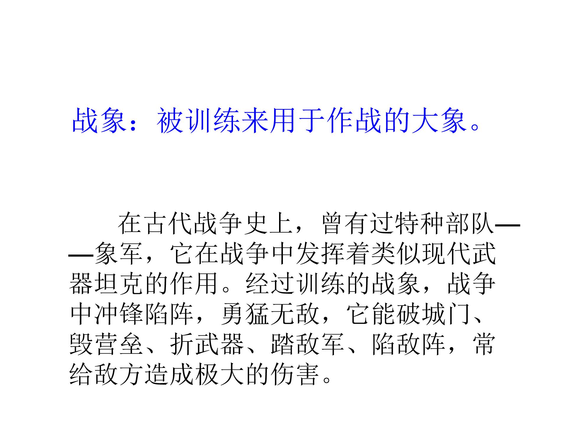 最后一头战象主要内容