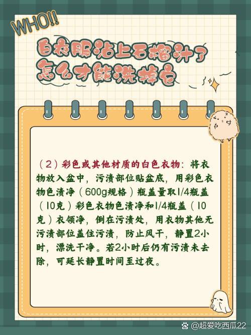 石榴汁弄到衣服上用什么可以洗失的复杂引见