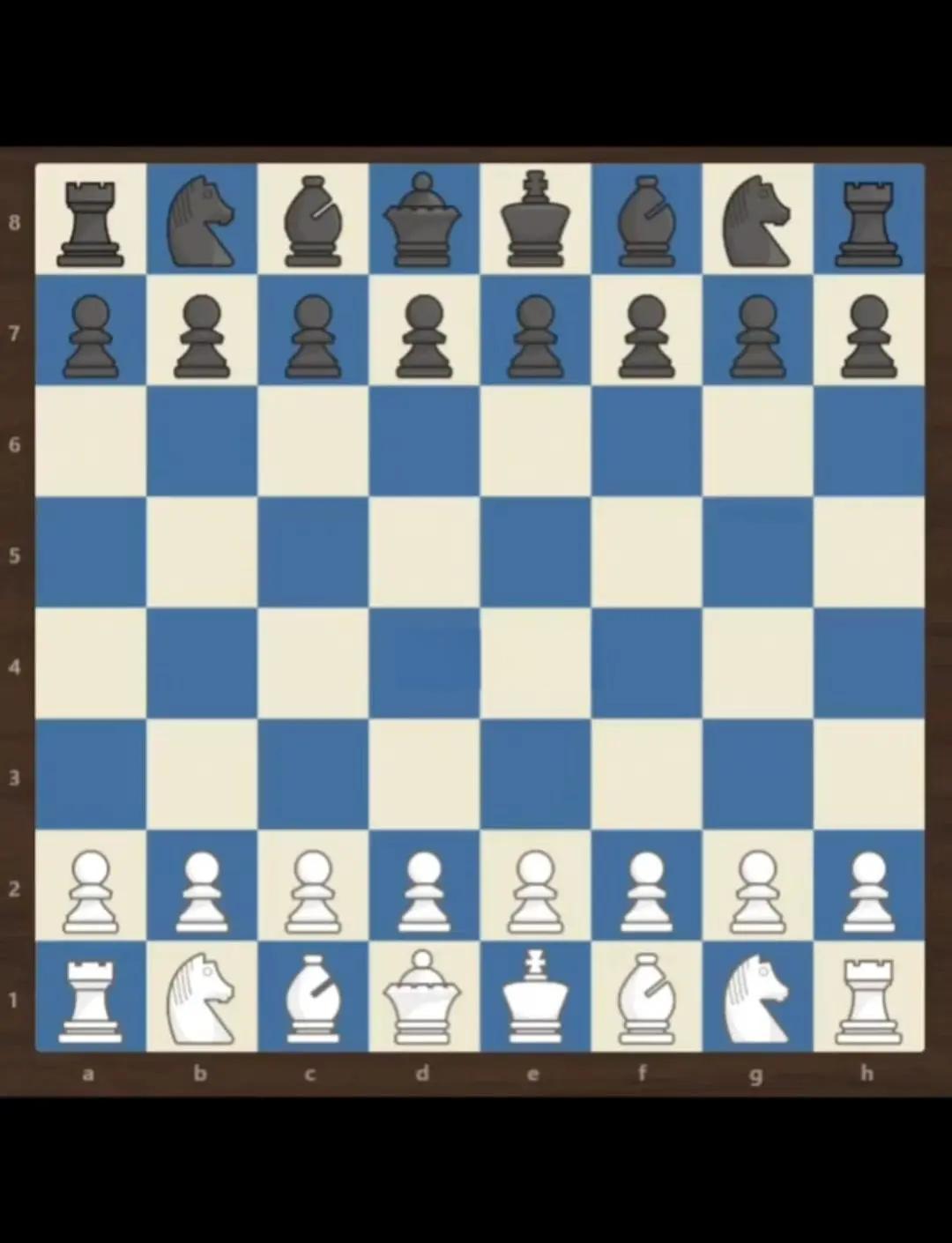 国际象棋的下法