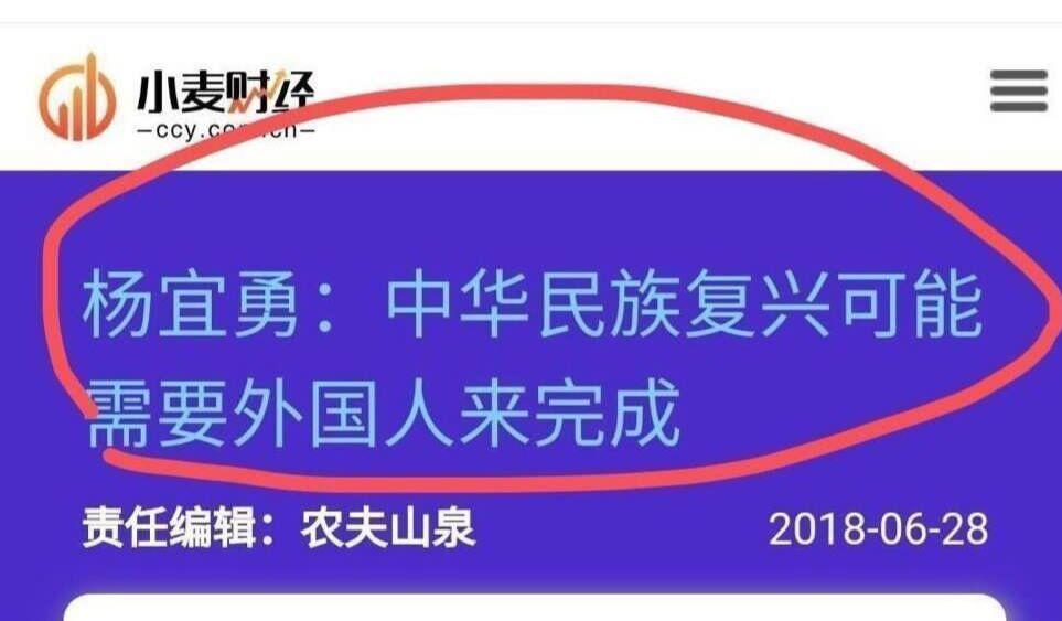 杨宜勇事件是什么