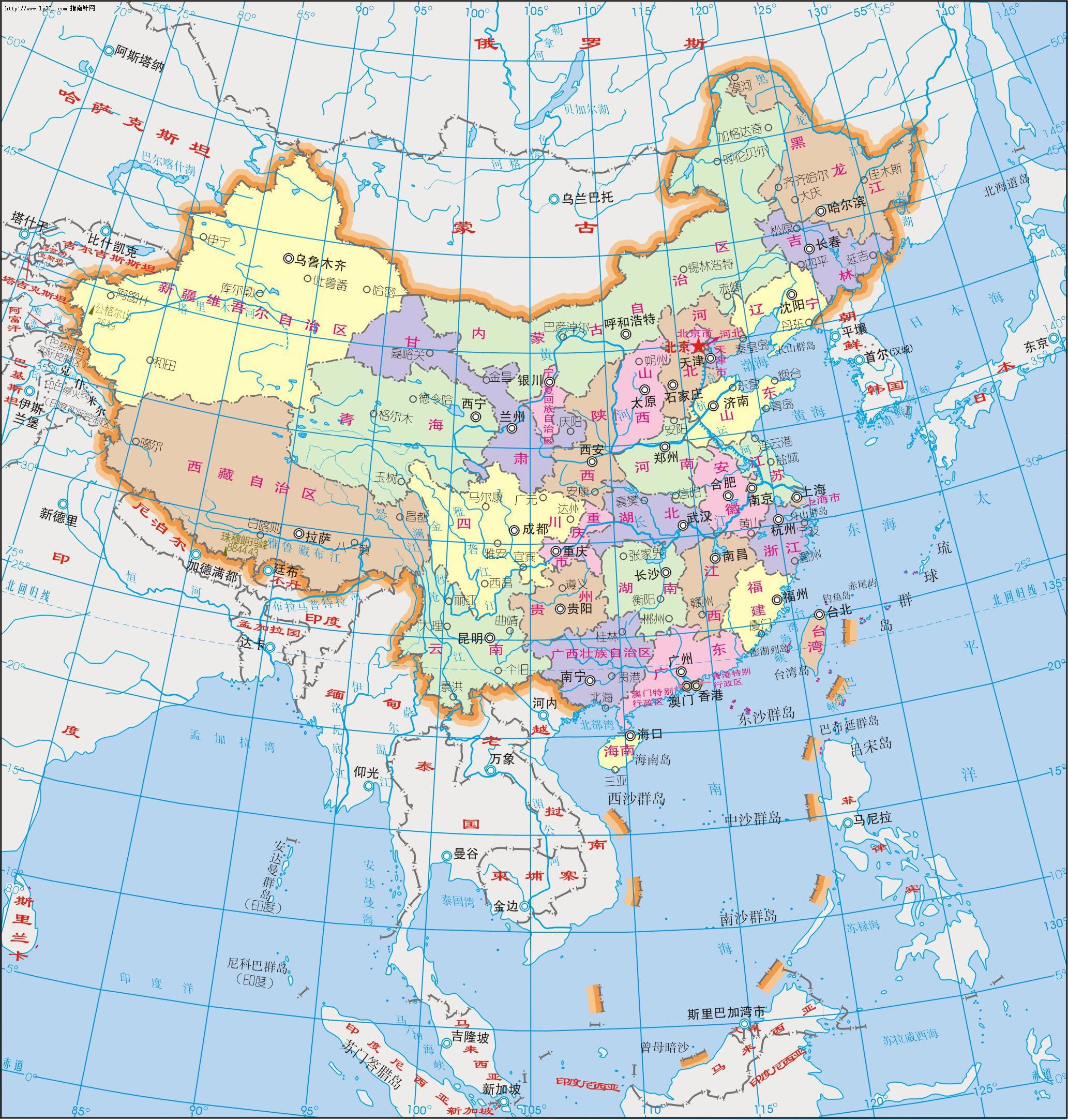 台湾舆图全图