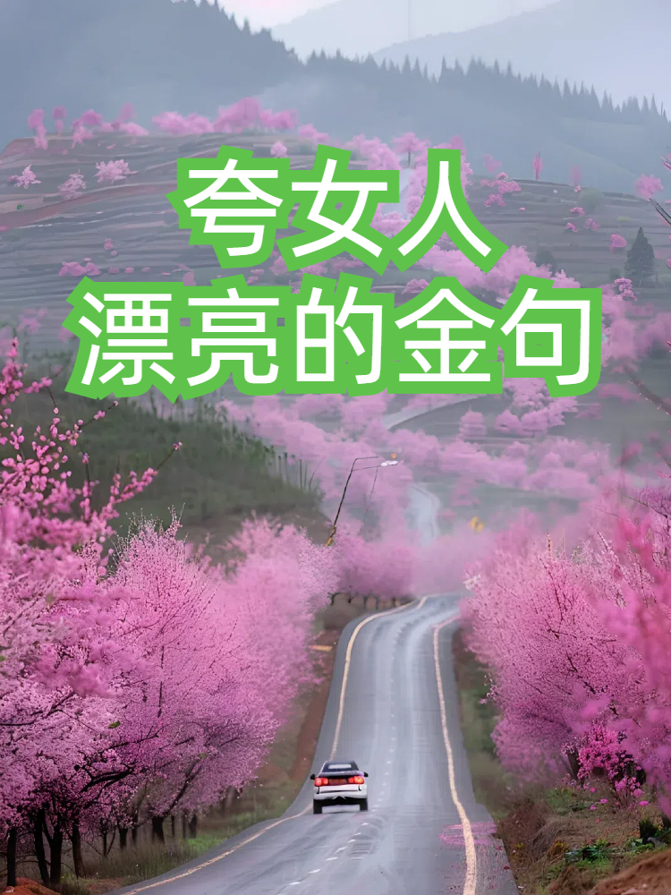嘉赞女人气质鄙俗标致的文句