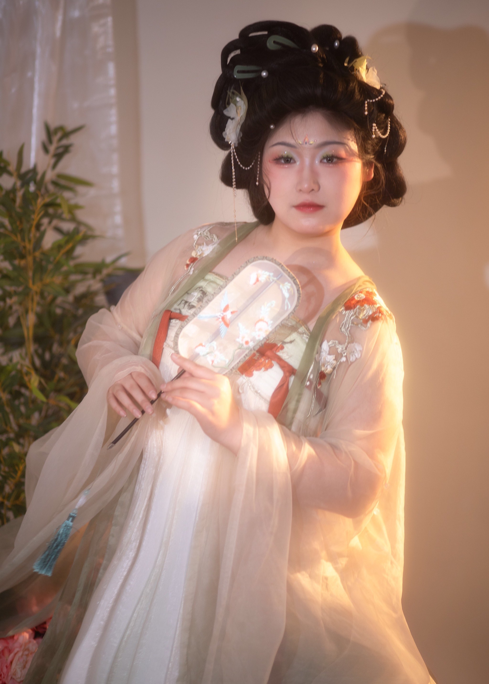 胖女孩发型